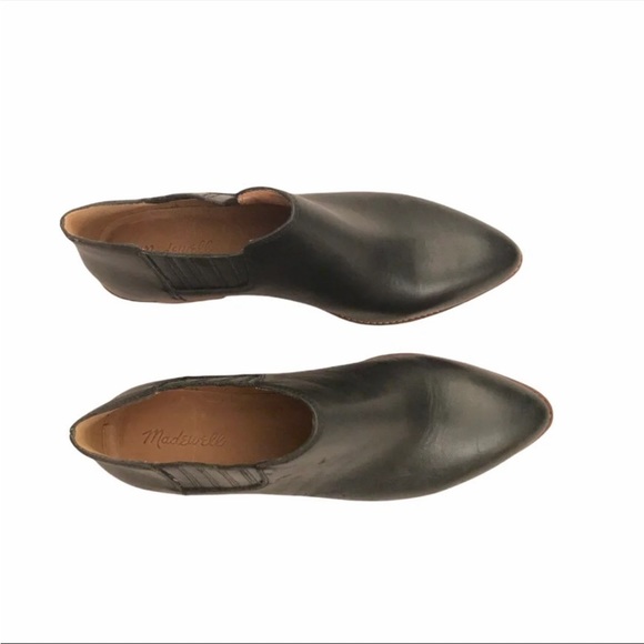 MADEWELL LEATHER ANKLE BOOTS    NWT/IN BOX - Picture 3 of 6